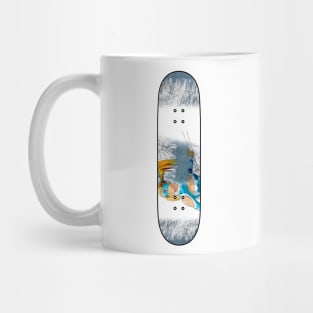 Distressed Skateboard Mug